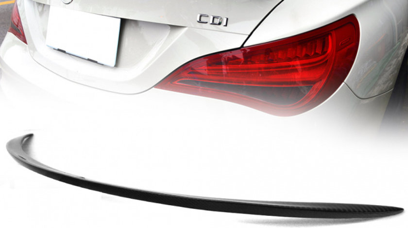 Eleron portbagaj pentru Mercedes CLA W117 model TM3 carbon Produs de calitate