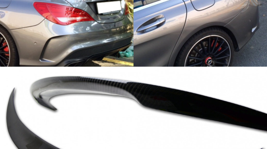 Eleron portbagaj pentru Mercedes CLA W117 model DTO TD Carbon carbon