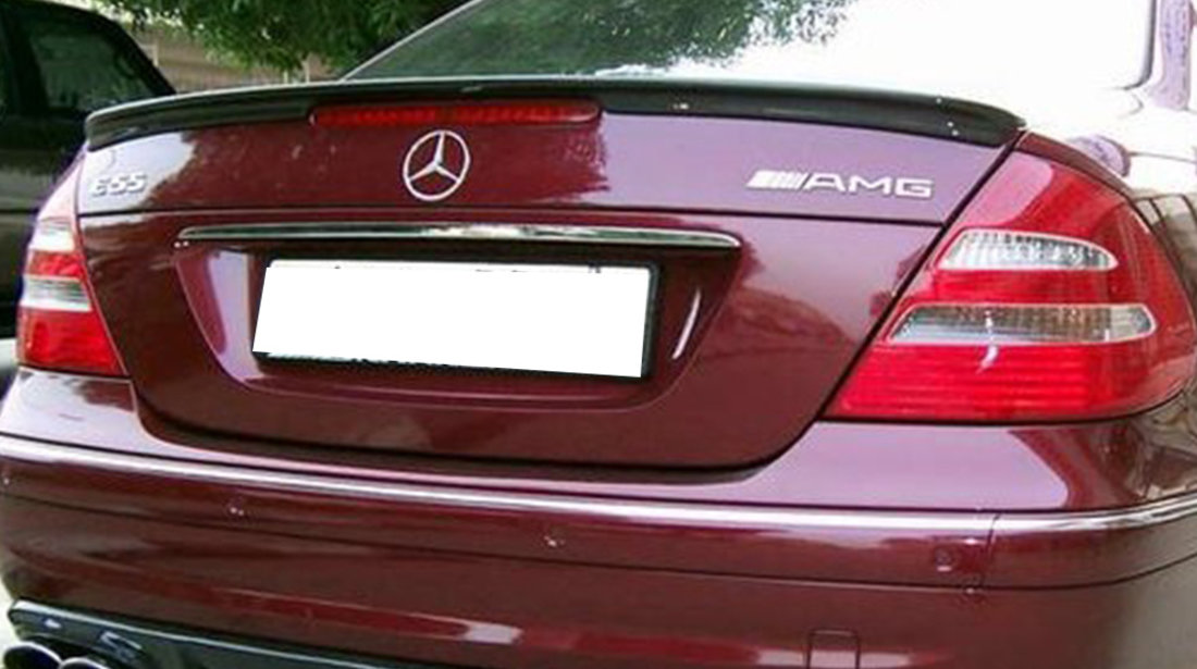 Eleron portbagaj pentru Mercedes w211 E klasse model AMG plastic abs CALITATE PREMIUM