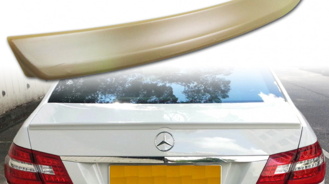 Eleron portbagaj pentru Mercedes W212 E klasse model AMG Carbon carbon CALITATE PREMIUM