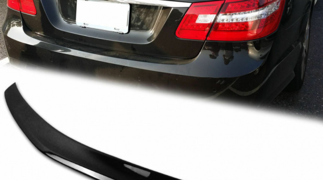 Eleron portbagaj pentru Mercedes W212 E klasse model AMG Carbon carbon Produs de calitate
