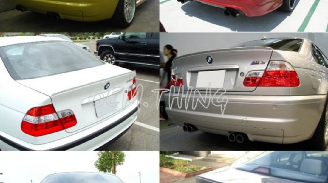 Eleron Portbagaj Plastic Abs Tip M M3 BMW seria 3 E46 limo 4usi