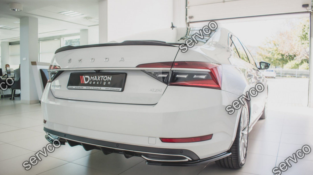 Eleron portbagaj Skoda Superb Mk3 Facelift 2019- v4 - Maxton Design