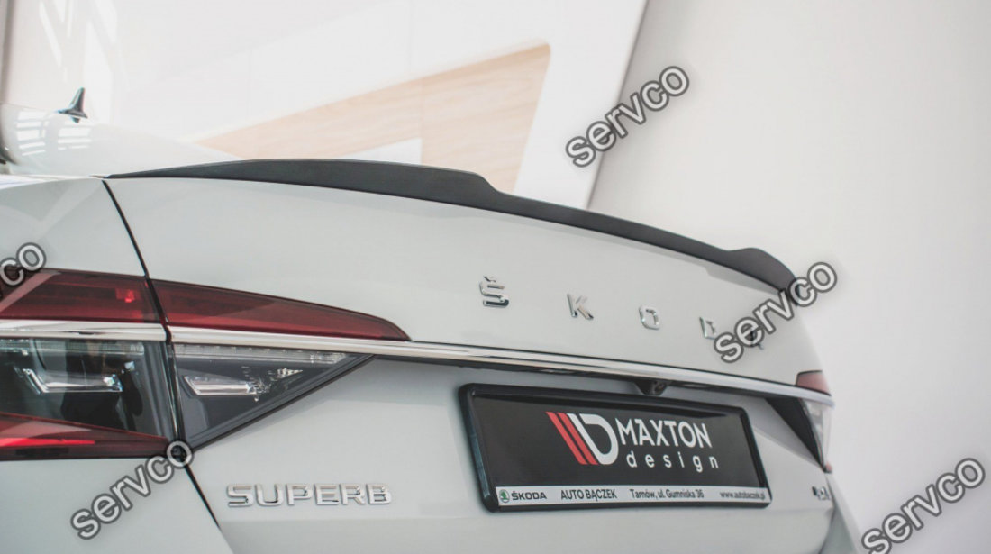 Eleron portbagaj Skoda Superb Mk3 Facelift 2019- v4 - Maxton Design