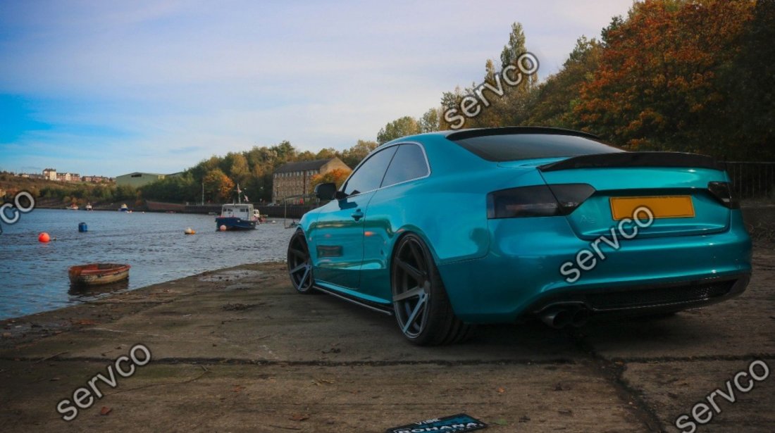 Eleron portbagaj Sline Caractere tuning sport Audi A5 Coupe 8T 8T3 S5 2007-2012 v2