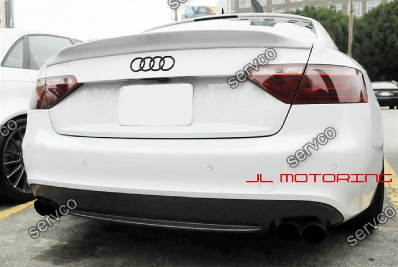 Eleron portbagaj Sline tuning sport Audi A5 Coupe 8T 8T3 S5 Caractere 2007-2012 v2