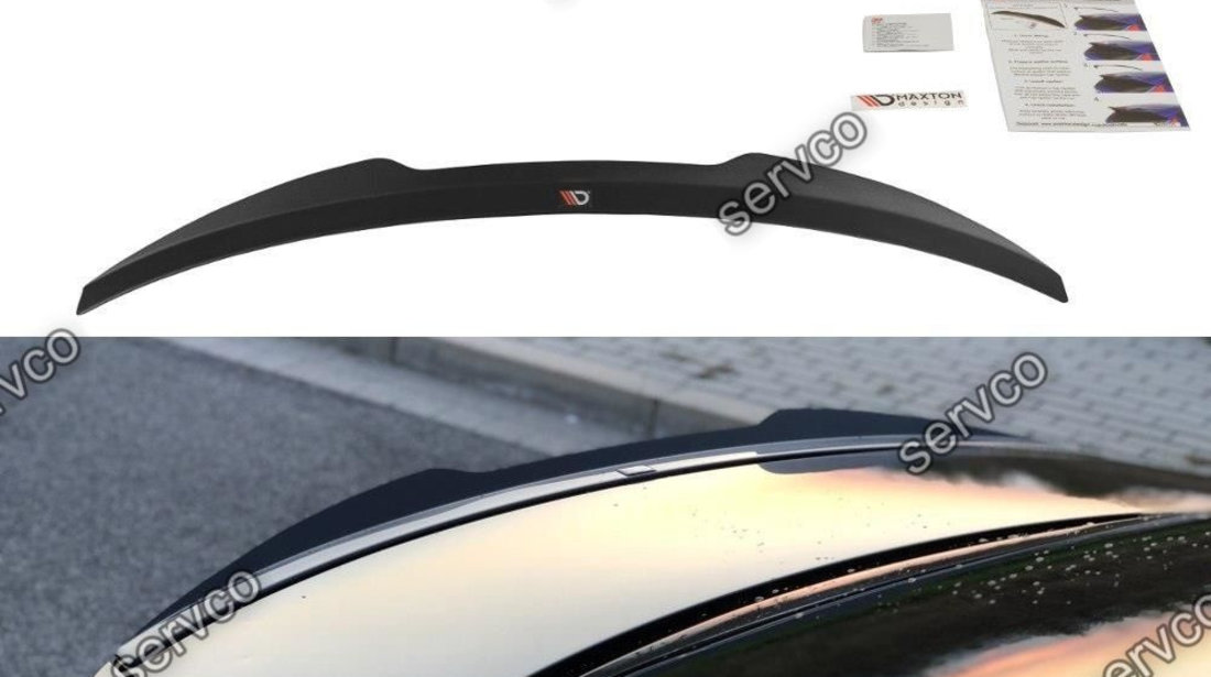 Eleron portbagaj spoiler cap Audi A4 S4 B8 Facelift 2012-2014 v3 - Maxton Design