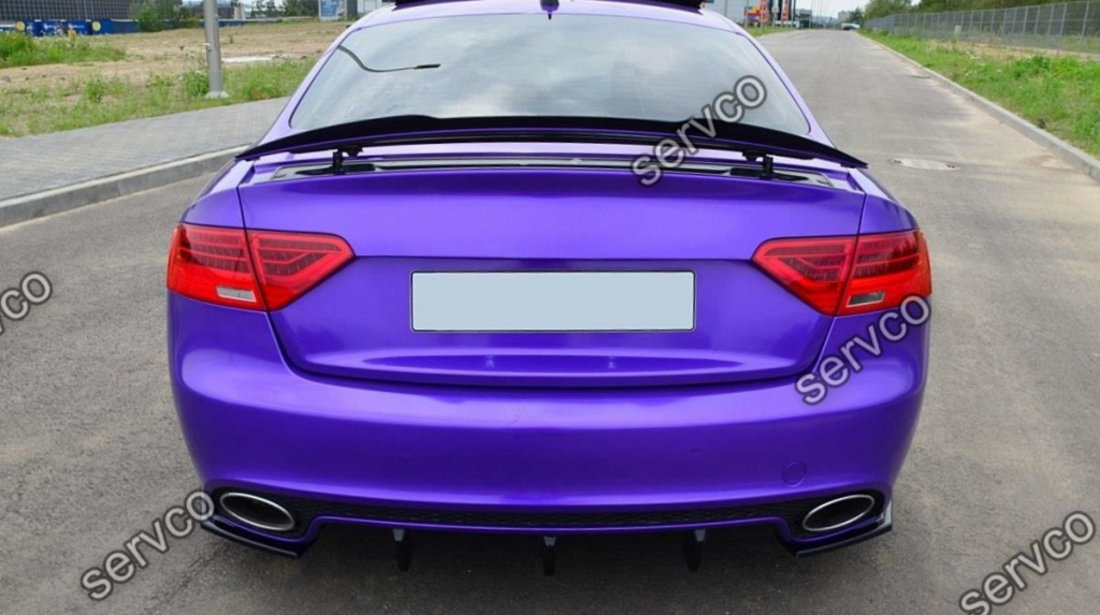 Eleron portbagaj spoiler cap Audi A5 RS5 Mk1 8T Facelift 2012-2015 v3 - Maxton Design