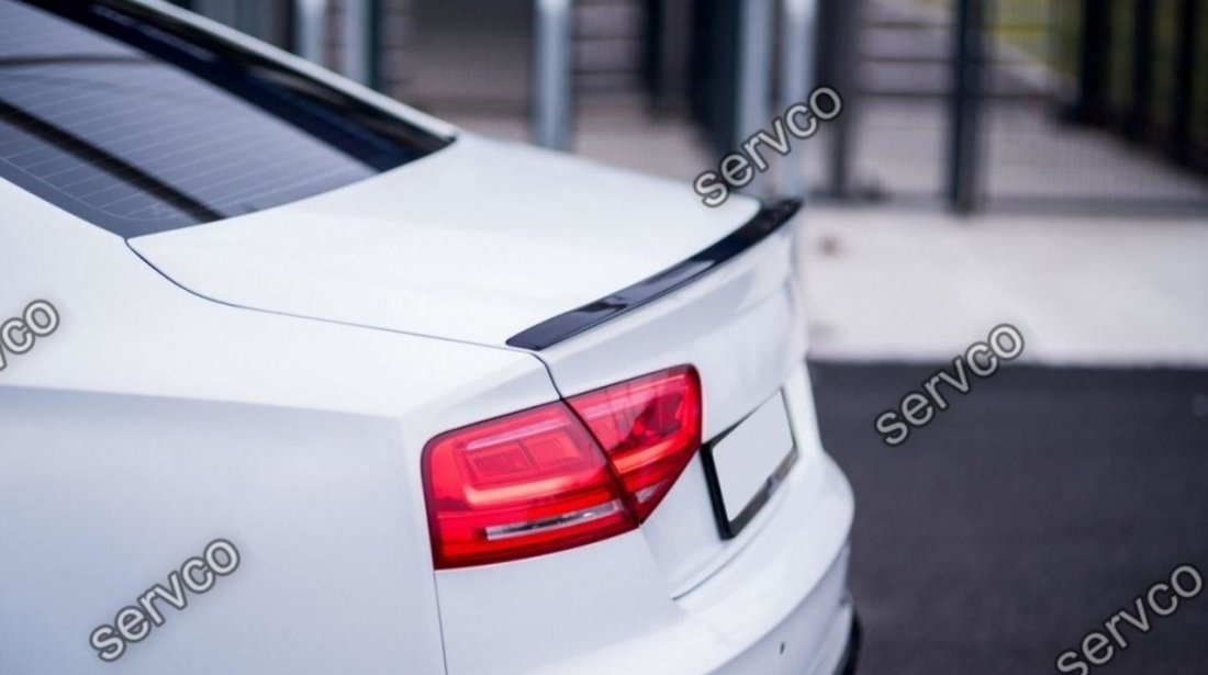 Eleron portbagaj spoiler cap Audi A8 D4 2010-2013 v1 - Maxton Design