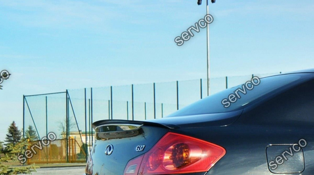 Eleron portbagaj spoiler cap Infiniti G37 Sedan 2009-2010 v1 - Maxton Design