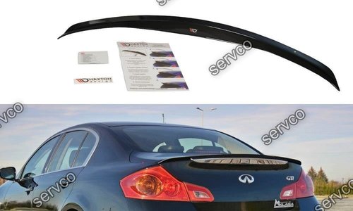 Eleron portbagaj spoiler cap Infiniti G37 Sedan 2009-2010 v1 - Maxton Design