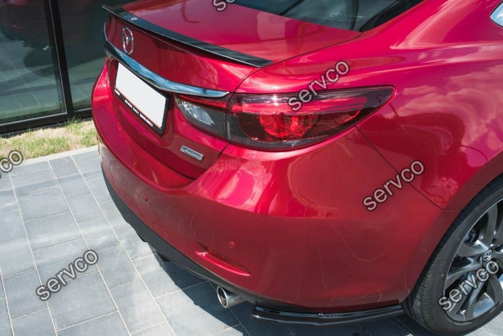 Eleron portbagaj spoiler cap Mazda 6 GJ Mk3 Facelift 2014-2016 v2 - Maxton Design