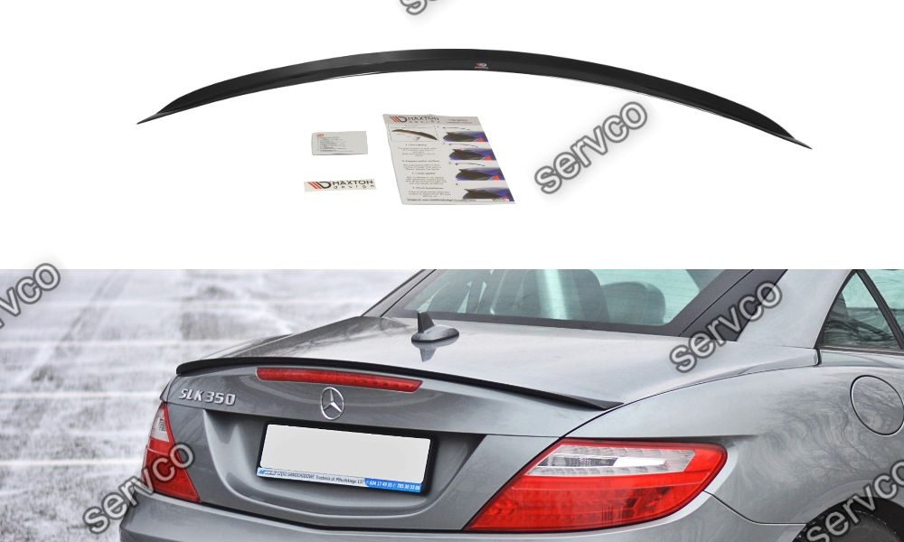 Eleron portbagaj spoiler cap Mercedes SLK R172 2011-2015 v1 - Maxton Design