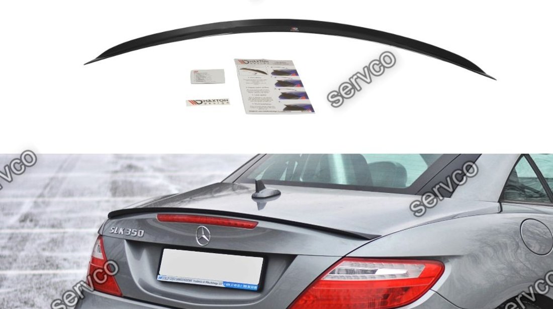 Eleron portbagaj spoiler cap Mercedes SLK R172 2011-2015 v1 - Maxton Design