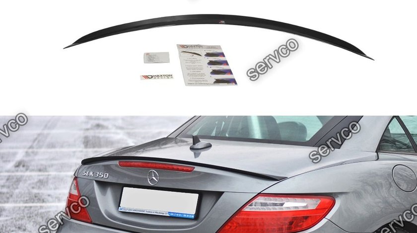 Eleron portbagaj spoiler cap Mercedes SLK R172 2011-2015 v1 - Maxton Design