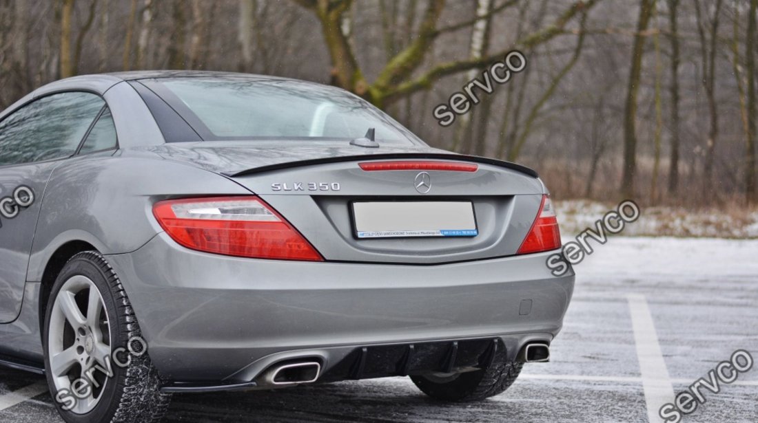 Eleron portbagaj spoiler cap Mercedes SLK R172 2011-2015 v1 - Maxton Design