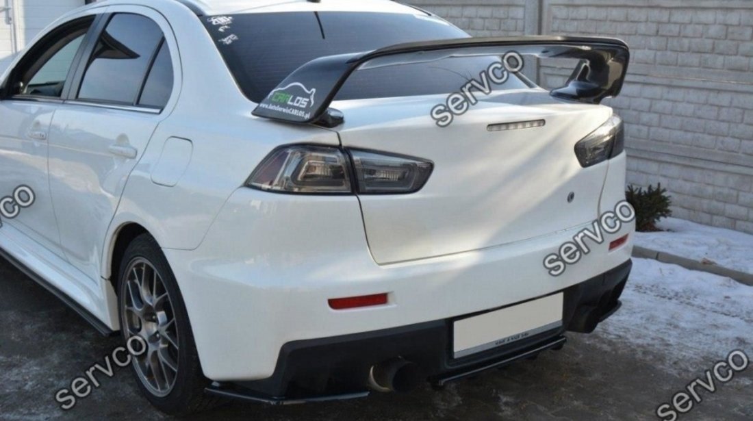 Eleron portbagaj spoiler cap Mitsubishi Lancer EVO X 2007-2015 v1 - Maxton Design