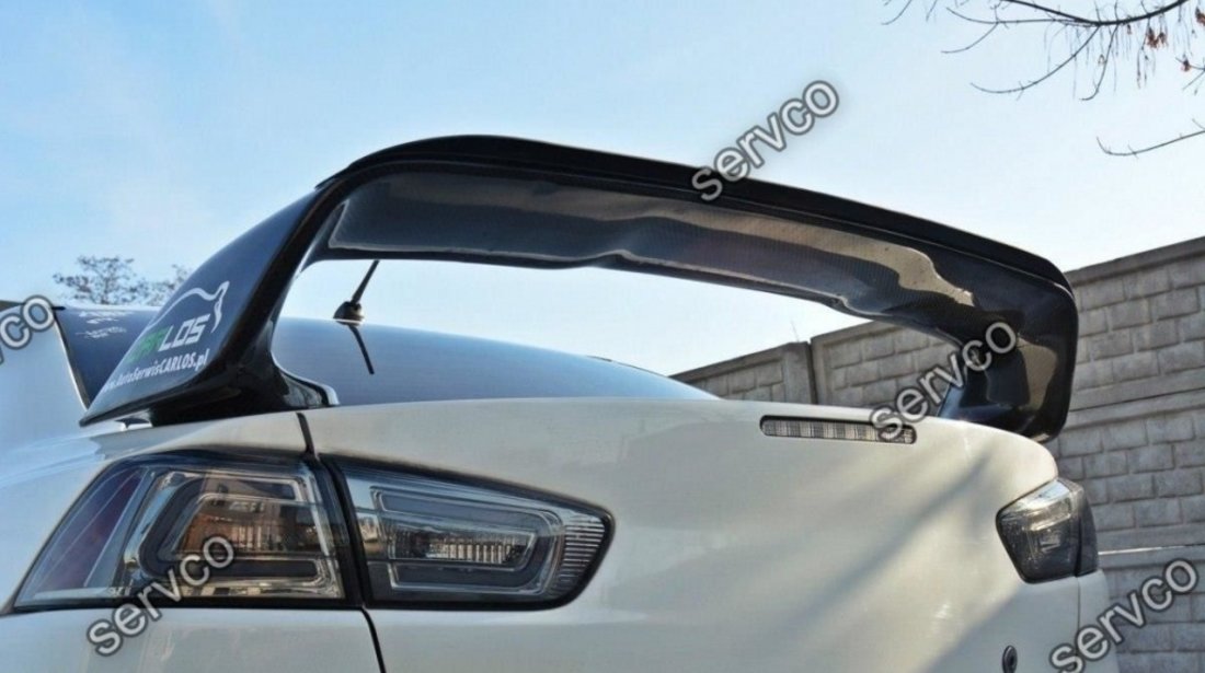 Eleron portbagaj spoiler cap Mitsubishi Lancer EVO X 2007-2015 v1 - Maxton Design
