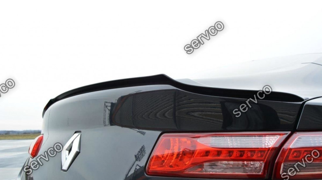 Eleron portbagaj spoiler cap Renault Laguna Mk3 Coupe 2007-2015 v1 - Maxton Design