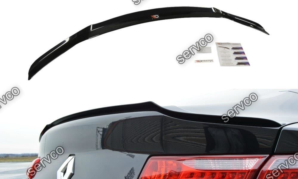 Eleron portbagaj spoiler cap Renault Laguna Mk3 Coupe 2007-2015 v1 - Maxton Design