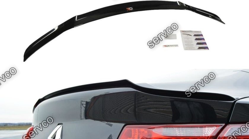 Eleron portbagaj spoiler cap Renault Laguna Mk3 Coupe 2007-2015 v1 - Maxton Design