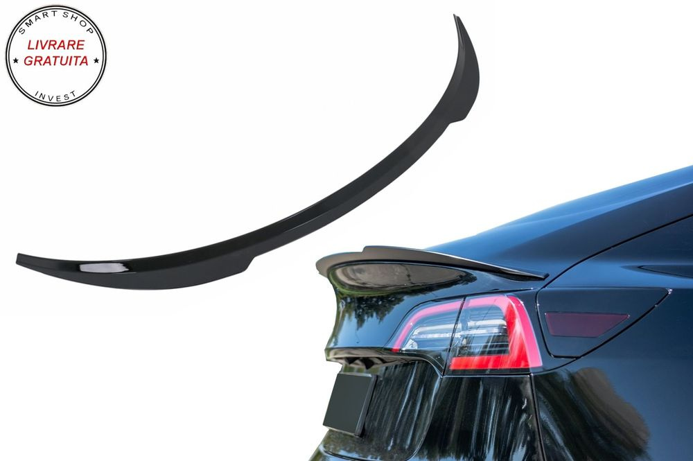 Eleron Portbagaj Tesla Model 3 (2017-up) Negru Lucios- livrare gratuita