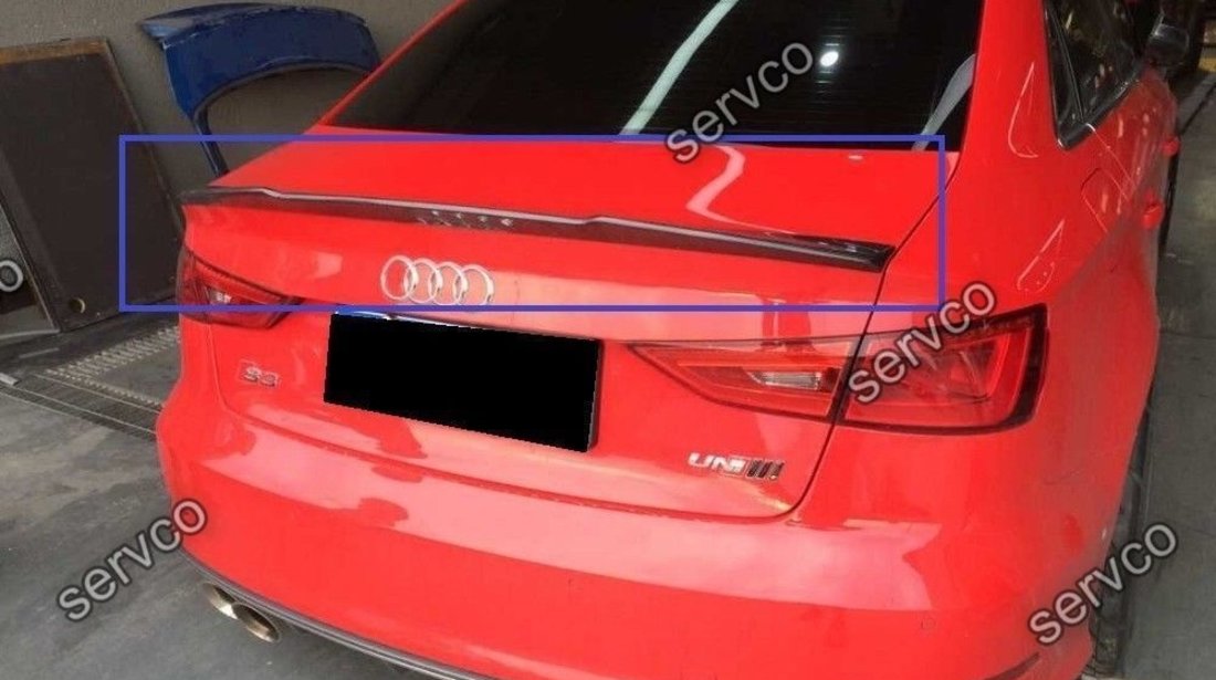 Eleron portbagaj tuning sport Audi A3 S3 8V Rs3 Sedan Limo 2013-2018 ver1
