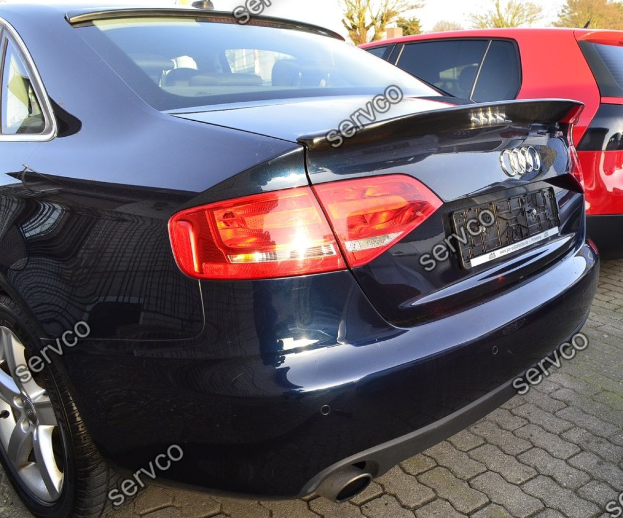 Eleron portbagaj tuning sport Audi A4 B8 8K Sline S4 RS4 Caractere sedan v1