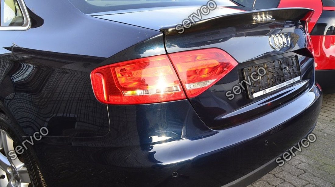 Eleron portbagaj tuning sport Audi A4 B8 8K Sline S4 RS4 Caractere sedan v1