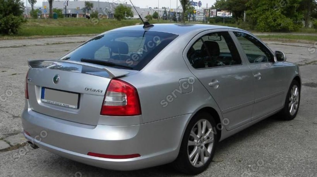 Eleron portbagaj tuning sport Octavia 2 RS Vrs Sedan HB