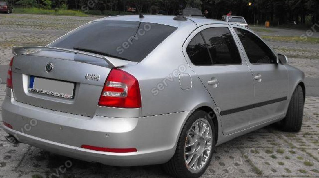 Eleron portbagaj tuning sport Octavia 2 RS Vrs Sedan HB