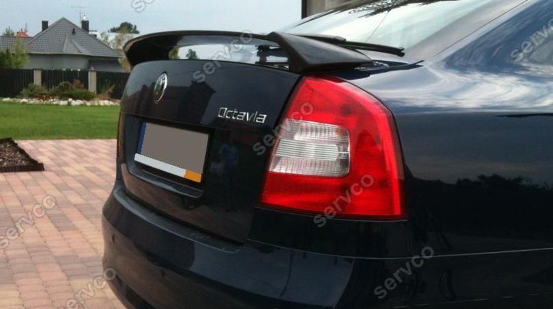 Eleron portbagaj tuning sport Octavia 2 RS Vrs Sedan HB