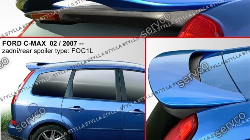 Eleron prelungire haion luneta tuning sport Ford C-Max Titanium 2003-2011 v1