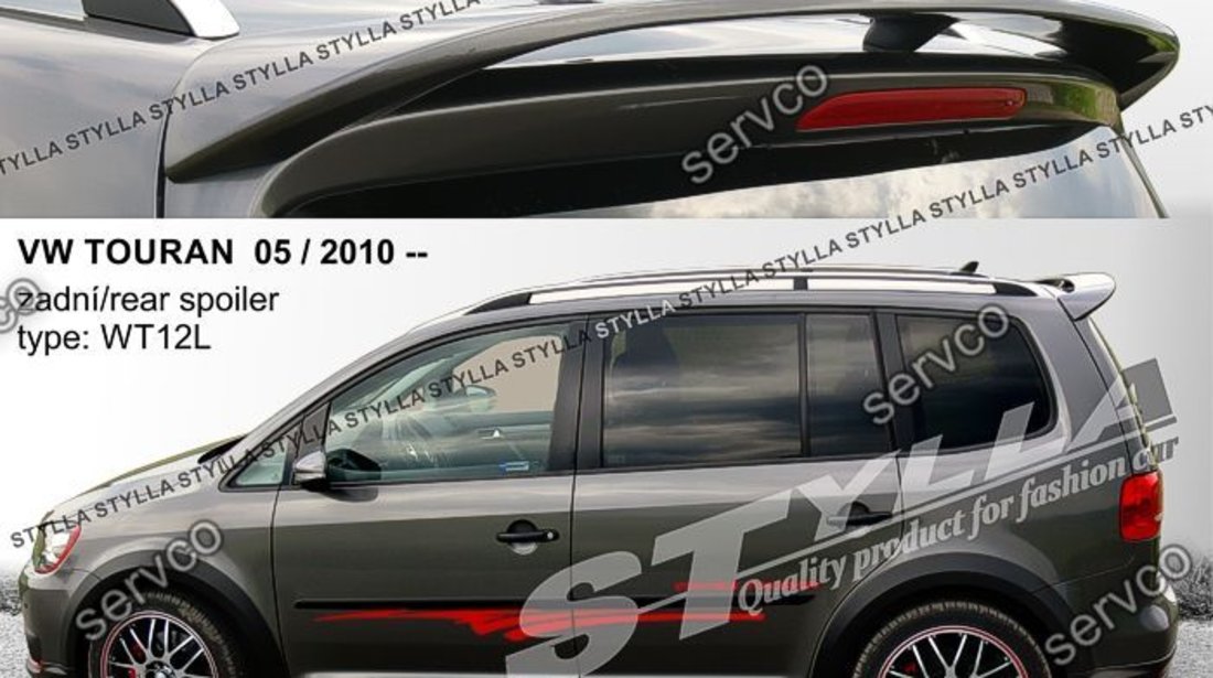 Eleron prelungire haion luneta tuning sport VW Touran Mk1 1T3 2010-2015 v5