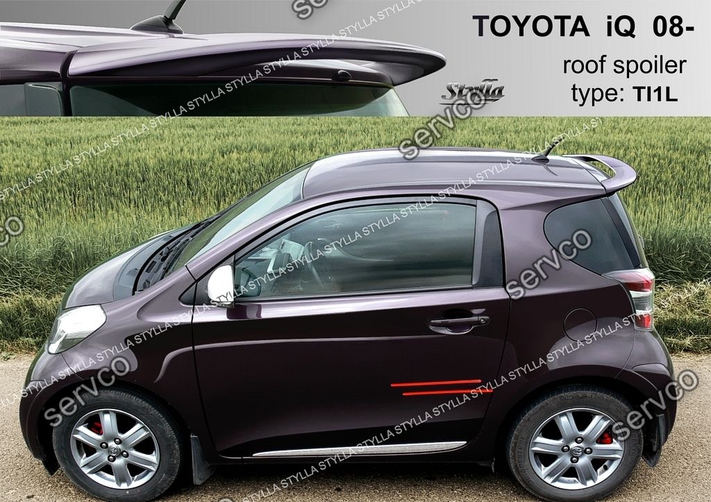 Eleron prelungire haion luneta tuning sport Toyota IQ Racing 2008–2015 v1