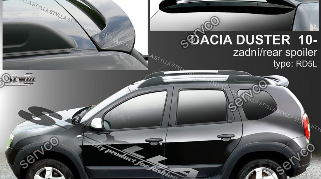 Eleron prelungire luneta haion tuning sport Dacia Duster 2010-2018 v1