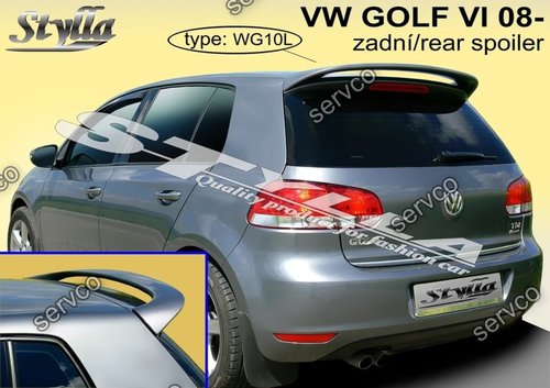 Eleron prelungire luneta haion tuning sport VW Volkswagen Golf 6 MK6 2008-2013 v3