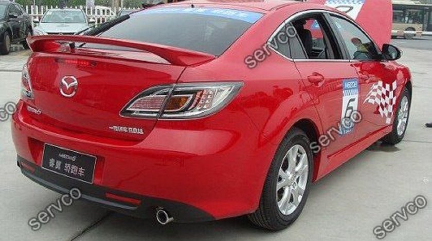 Eleron prelungire portbagaj tuning sport Mazda 6 MPS Mazdaspeed Jdm Mk2 2007-2012 v1