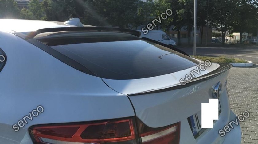 Eleron prelungire portbagaj tuning sport spoiler BMW X6 E71 E72 Mlook pachet M tech v1