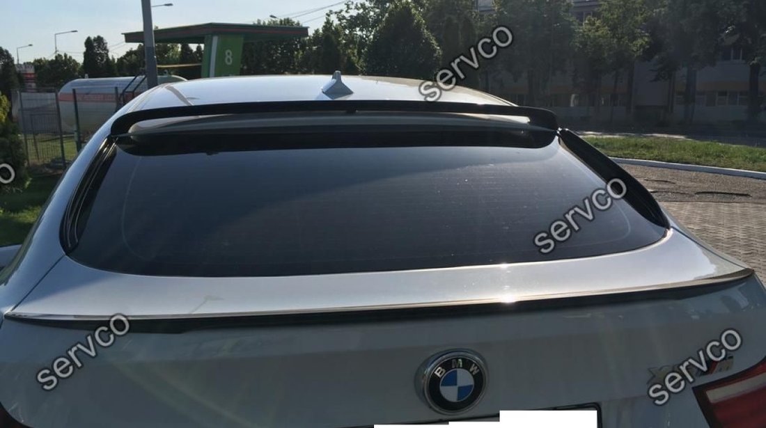 Eleron prelungire portbagaj tuning sport spoiler BMW X6 E71 E72 Mlook pachet M tech v1