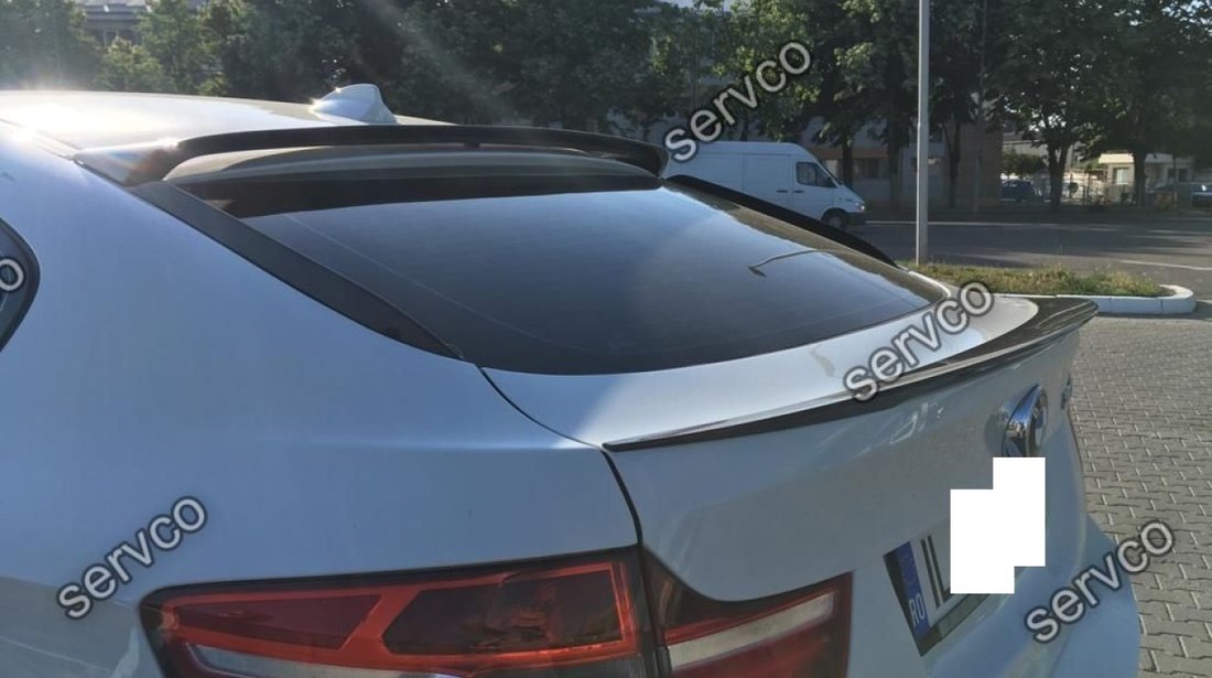 Eleron prelungire portbagaj tuning sport spoiler BMW X6 E71 E72 Mlook pachet M tech v1