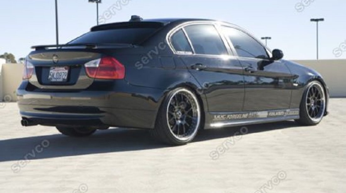 Eleron prelungire spoiler portbagaj tuning sport BMW E90 Seria 3 Hamann 2005-2012 v3