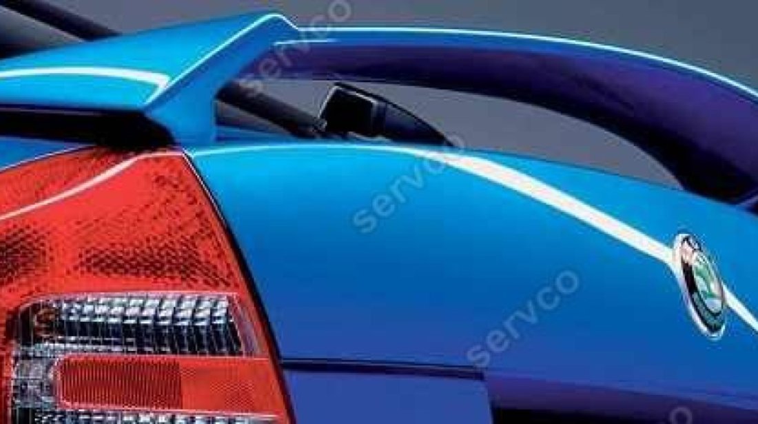 Eleron RS spoiler portbagaj tuning sport Skoda Octavia 2 RS Sedan Hatchback 2004-2013 v1