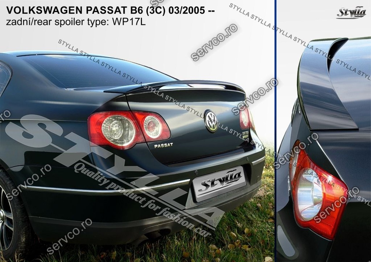 Eleron Sedan portbagaj tuning sport VW Passat B6 3C Rline R36 Sedan v6