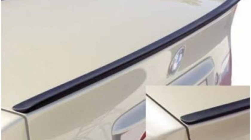 Eleron slim BMW E39 cauciuc Negru