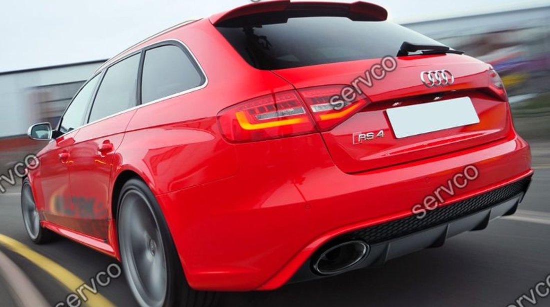 Eleron Sline adaos haion tuning sport luneta Audi A4 B8 RS4 S Line S4 Avant 2008-2012 v2