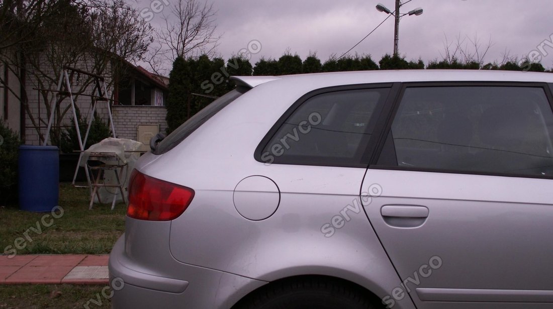 Eleron spoiler adaos Audi A3 Sportback 8P S line 2005-2012 v1