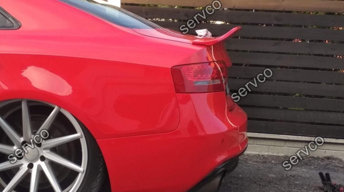Eleron spoiler adaos Audi A5 8T Coupe Ducktail 2007-2015 v6