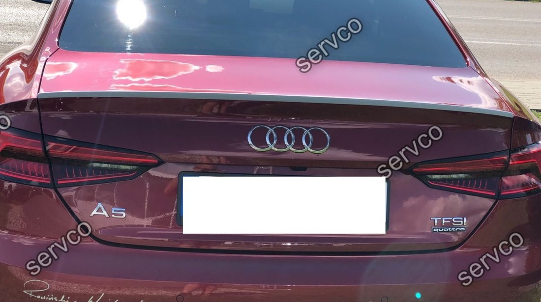 Eleron spoiler adaos Audi A5 F5 8W8 Coupe Sline S5 RS5 2016-2019 v1