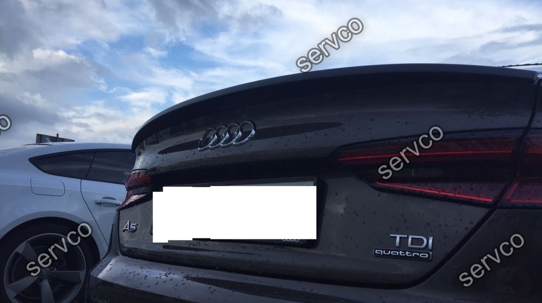 Eleron spoiler adaos Audi A5 F5 8W8 Sportback Sline S5 RS5 2016-2019 v3